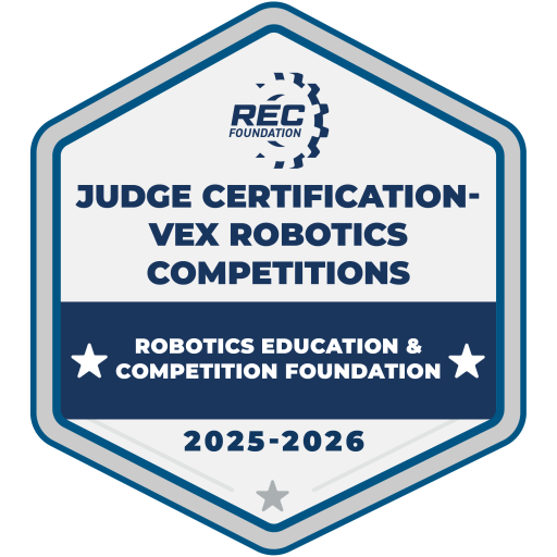 VEX Judge Badge