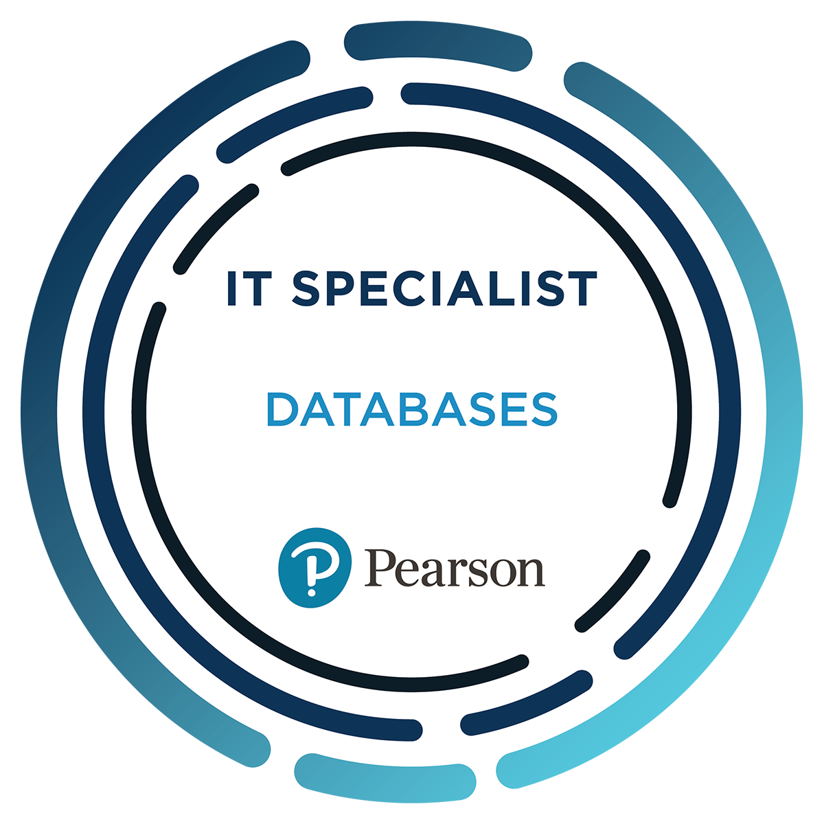 Information Technology Specialist in Databases Badge